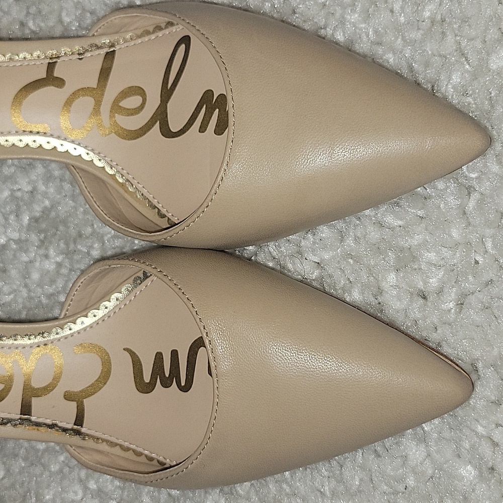 NWOT SAM EDEL MAN JAINA D ORSAY Kitten Heels Size 7.5 - Picture 16 of 16
